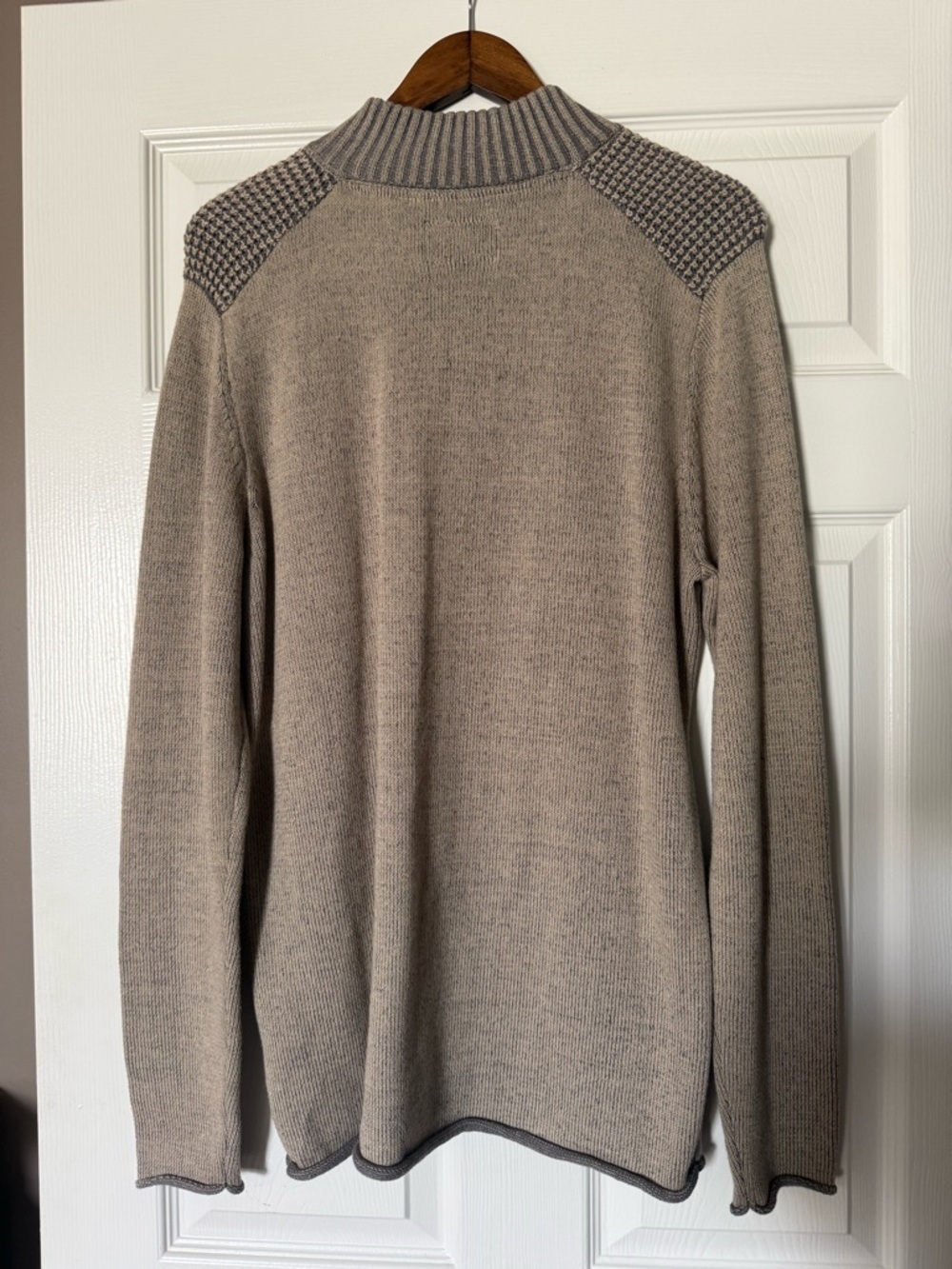 Men’s Outpost Makers Plated Quarter Zip Sweater size M - Picture 4 of 6